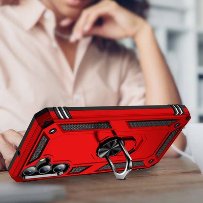 Galaxy A15 Kılıf Zore Vega Kapak Kırmızı