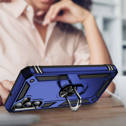 Galaxy A15 Kılıf Zore Vega Kapak Mavi