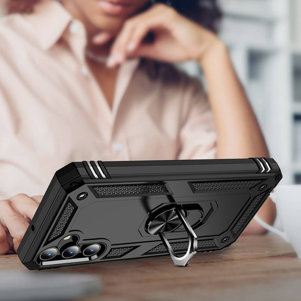 Galaxy A15 Kılıf Zore Vega Kapak Mavi