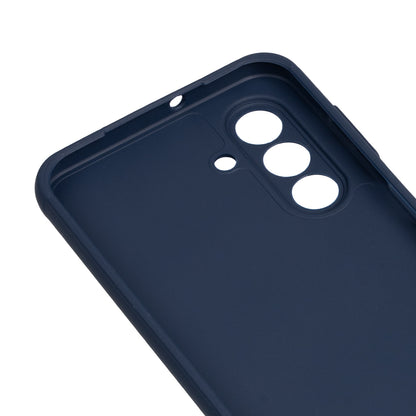 Galaxy A17 Kılıf Zore Biye Silikon Mavi