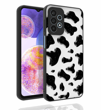Galaxy A23 Kılıf Desenli Kamera Korumalı Parlak Zore Nora Kapak