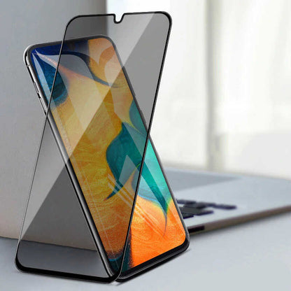 Galaxy A24 Davin 5D Privacy Cam Ekran Koruyucu Siyah