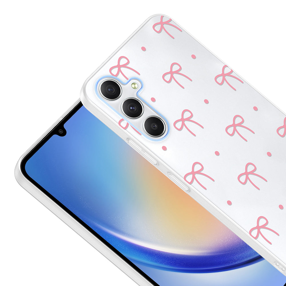 Galaxy A24 Kılıf Kamera Korumalı Desenli Zore Klip Kapak