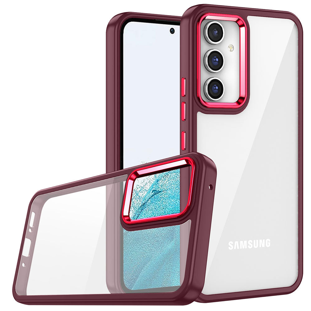 Galaxy A24 Kılıf Zore Flora Kapak Siyah