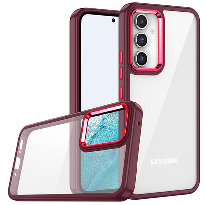 Galaxy A24 Kılıf Zore Flora Kapak Siyah