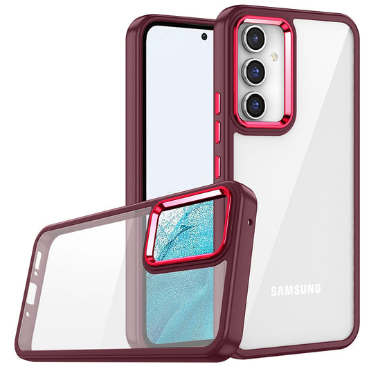 Galaxy A24 Kılıf Zore Flora Kapak Siyah