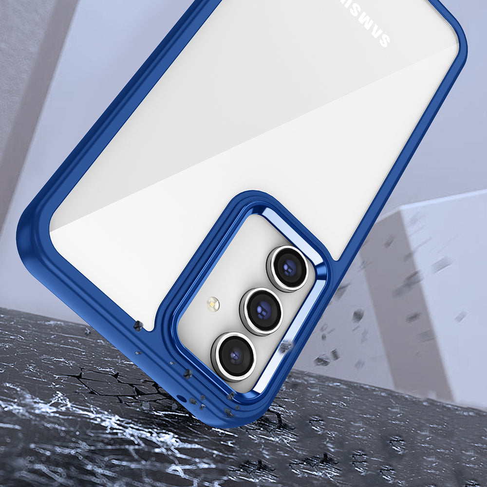 Galaxy A24 Kılıf Zore Flora Kapak Lila