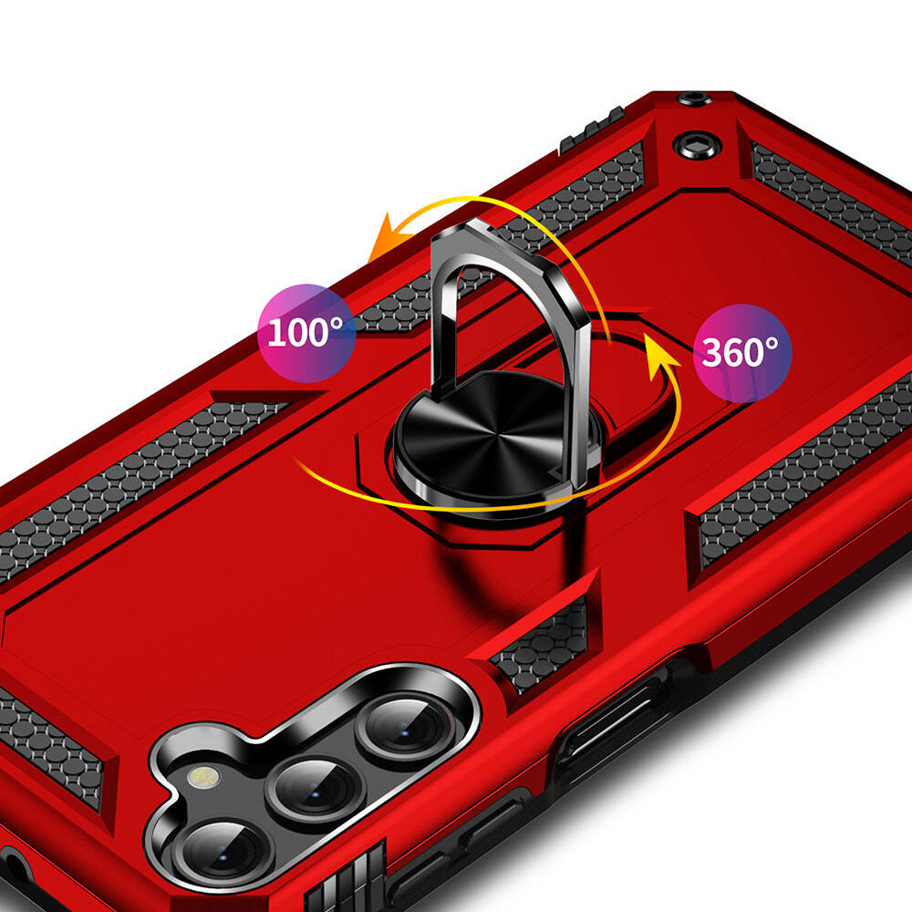 Galaxy A24 Kılıf Zore Vega Kapak Siyah