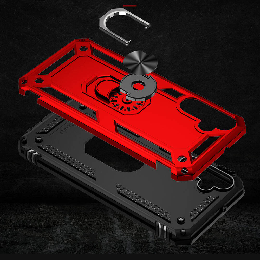 Galaxy A24 Kılıf Zore Vega Kapak Siyah