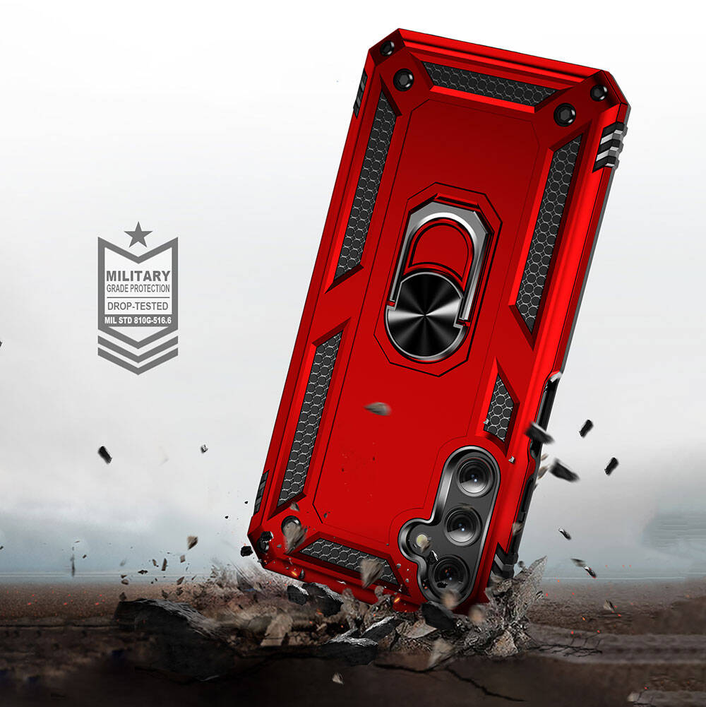 Galaxy A24 Kılıf Zore Vega Kapak Siyah