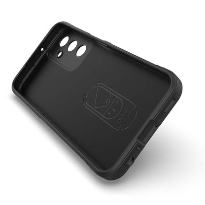 Galaxy A25 Kılıf Esnek TPU Oyuklu Arka Yüzey Tasarımlı Zore Etnik Silikon Kapak Koyu Yeşil