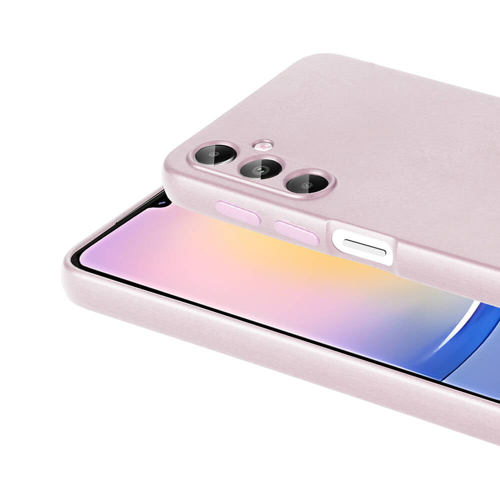 Galaxy A25 Kılıf Zore Premier Silikon Kapak Saks Mavi