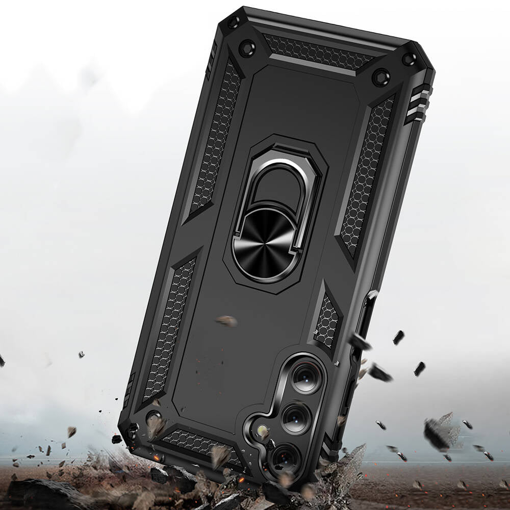 Galaxy A25 Kılıf Zore Vega Kapak Mavi