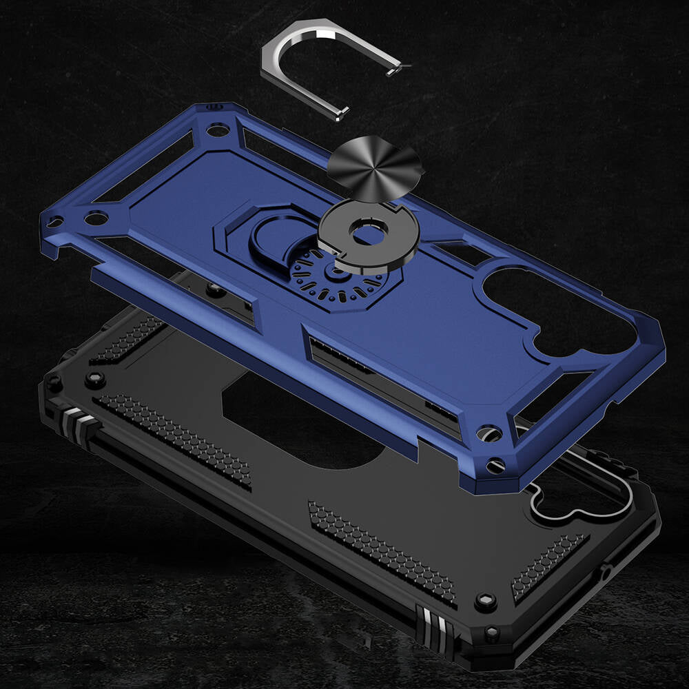 Galaxy A25 Kılıf Zore Vega Kapak Siyah