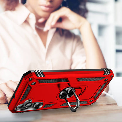 Galaxy A25 Kılıf Zore Vega Kapak Kırmızı