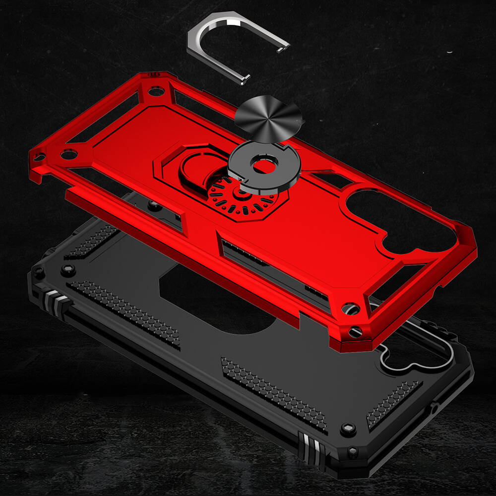 Galaxy A25 Kılıf Zore Vega Kapak Mavi