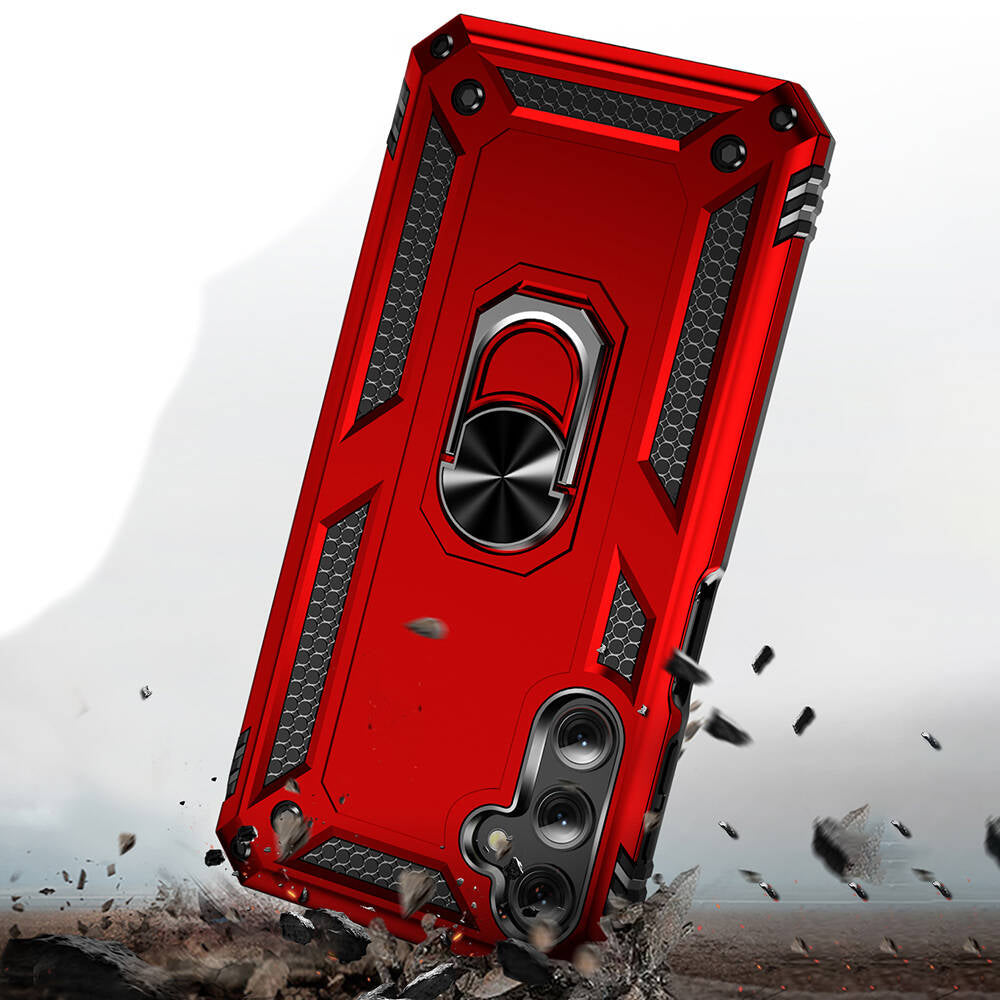 Galaxy A25 Kılıf Zore Vega Kapak Mavi