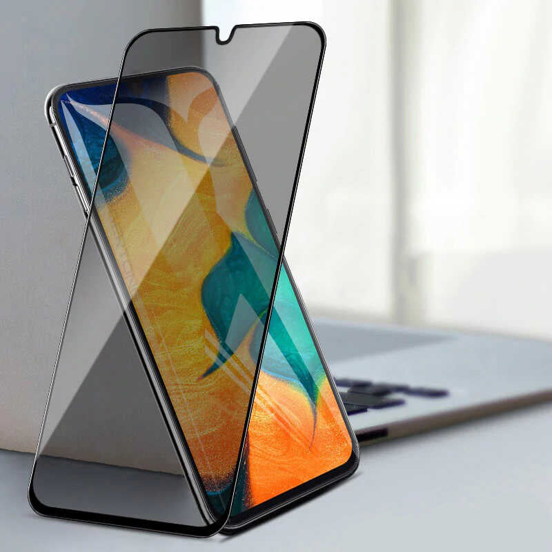 Galaxy A32 4G Hayalet Ekran Koruyucu Davin Privacy Seramik Ekran Filmi Siyah