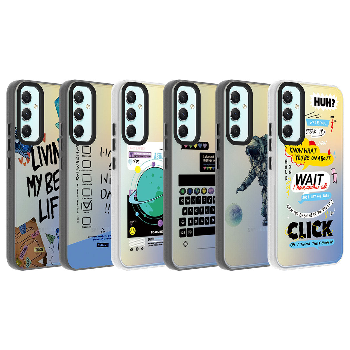 Galaxy A34 Kılıf Desenli Zore Dragon Sert Kapak Gezegen