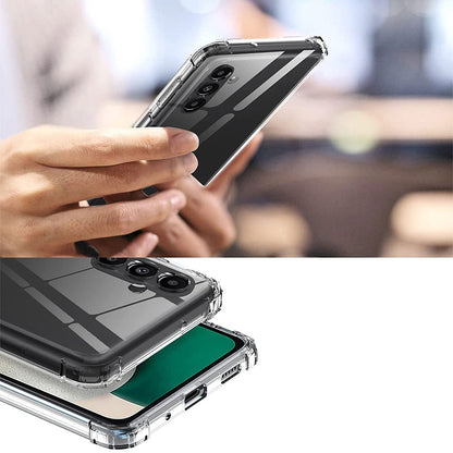 Galaxy A34 Kılıf Zore 2mm Anti Shock Silikon Renksiz