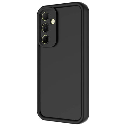 Galaxy A35 Kılıf Kamera Korumalı Zore Ananas Kapak Siyah