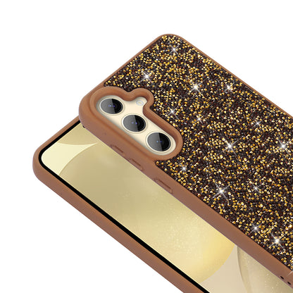 Galaxy A35 Kılıf Parlak Taşlı Tasarım Zore Pırlanta Kapak Siyah