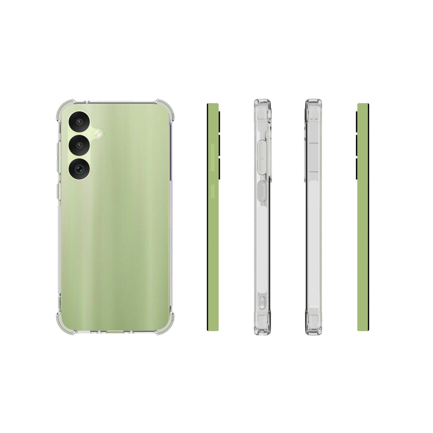 Galaxy A35 Kılıf Zore Nitro Anti Shock Silikon Renksiz