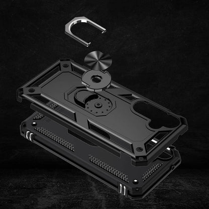 Galaxy A35 Kılıf Zore Vega Kapak Siyah