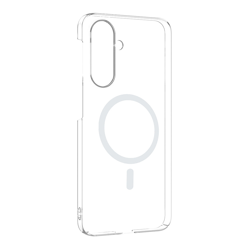 Galaxy A37 Kamera Korumalı M-Safe Şarj Özellikli Şeffaf Zore London Sert PC Kapak