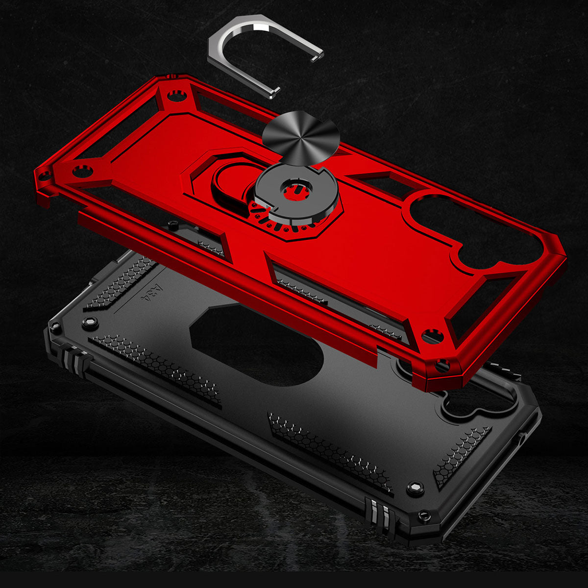 Galaxy A54 Kılıf Zore Vega Kapak Mavi