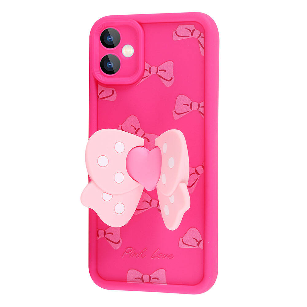 Galaxy A05 Kılıf Kamera Korumalı Figür Tasarımlı Zore Kapya Kapak Pembe Koyu