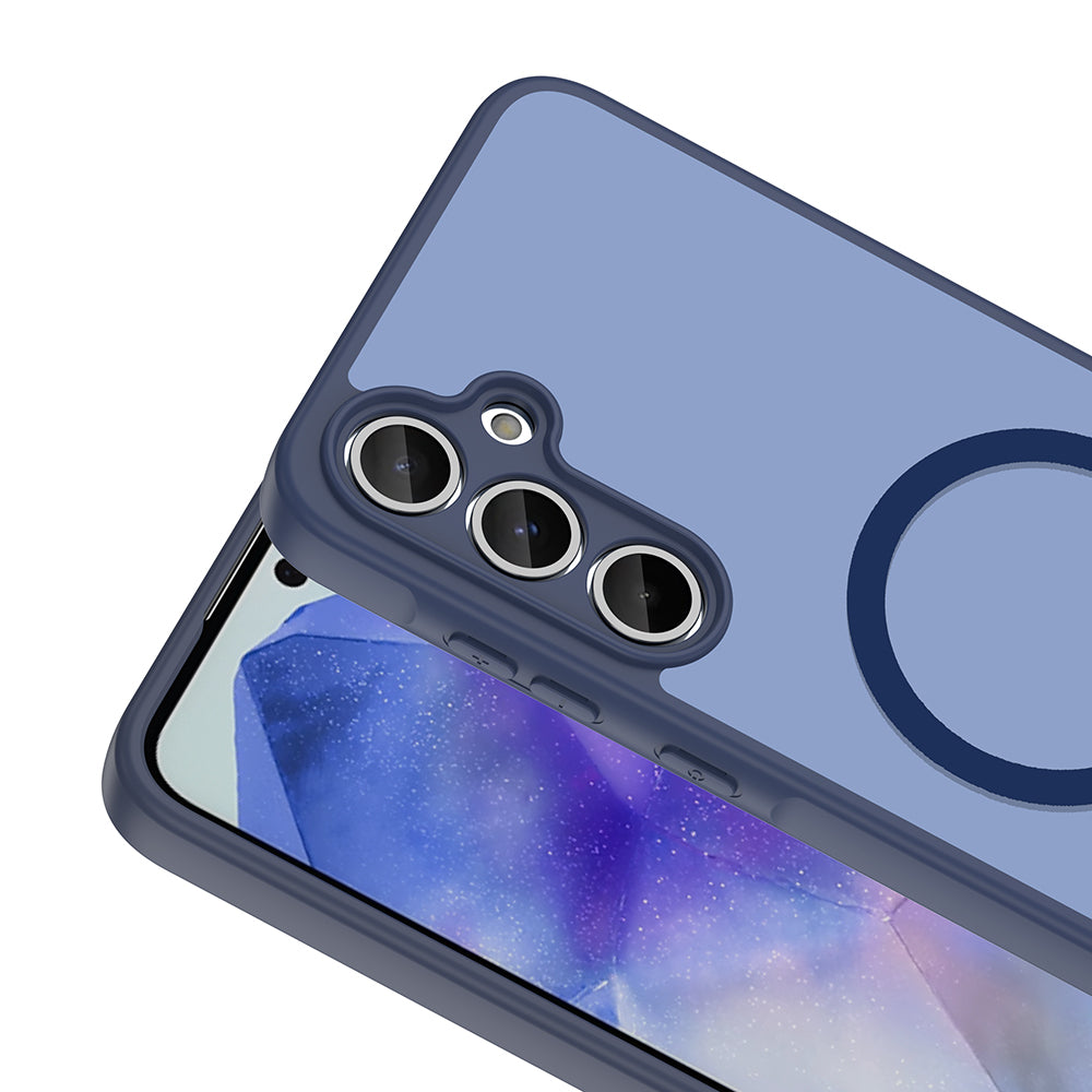 Galaxy A55 Kılıf M-safe Şarj Özellikli Zore Babet Kapak