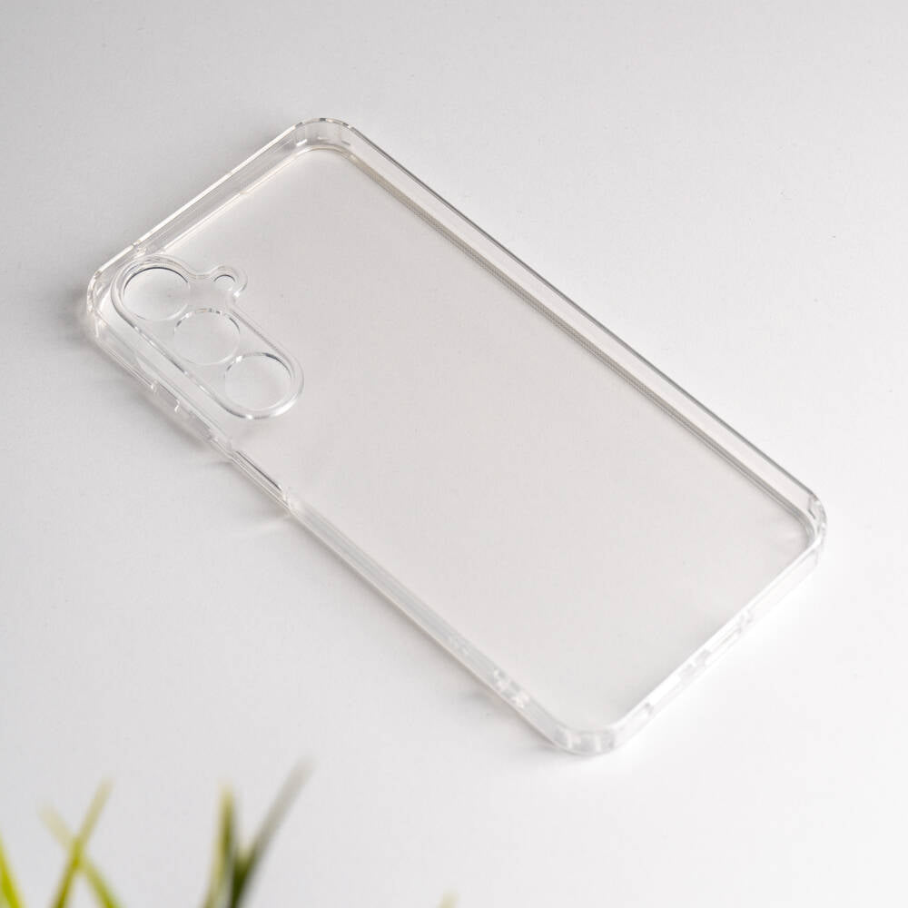 Galaxy A55 Kılıf Zore 2mm Anti Shock Silikon Renksiz