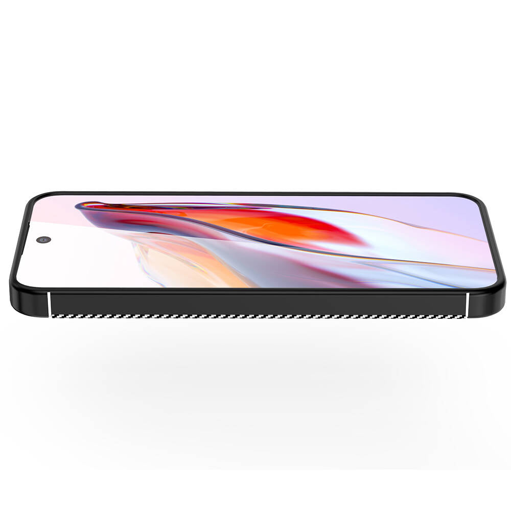 Galaxy A55 Kılıf Zore Negro Silikon Kapak Siyah