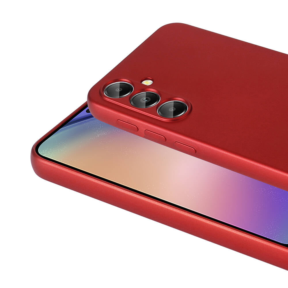 Galaxy A55 Kılıf Zore Premier Silikon Kapak Lacivert