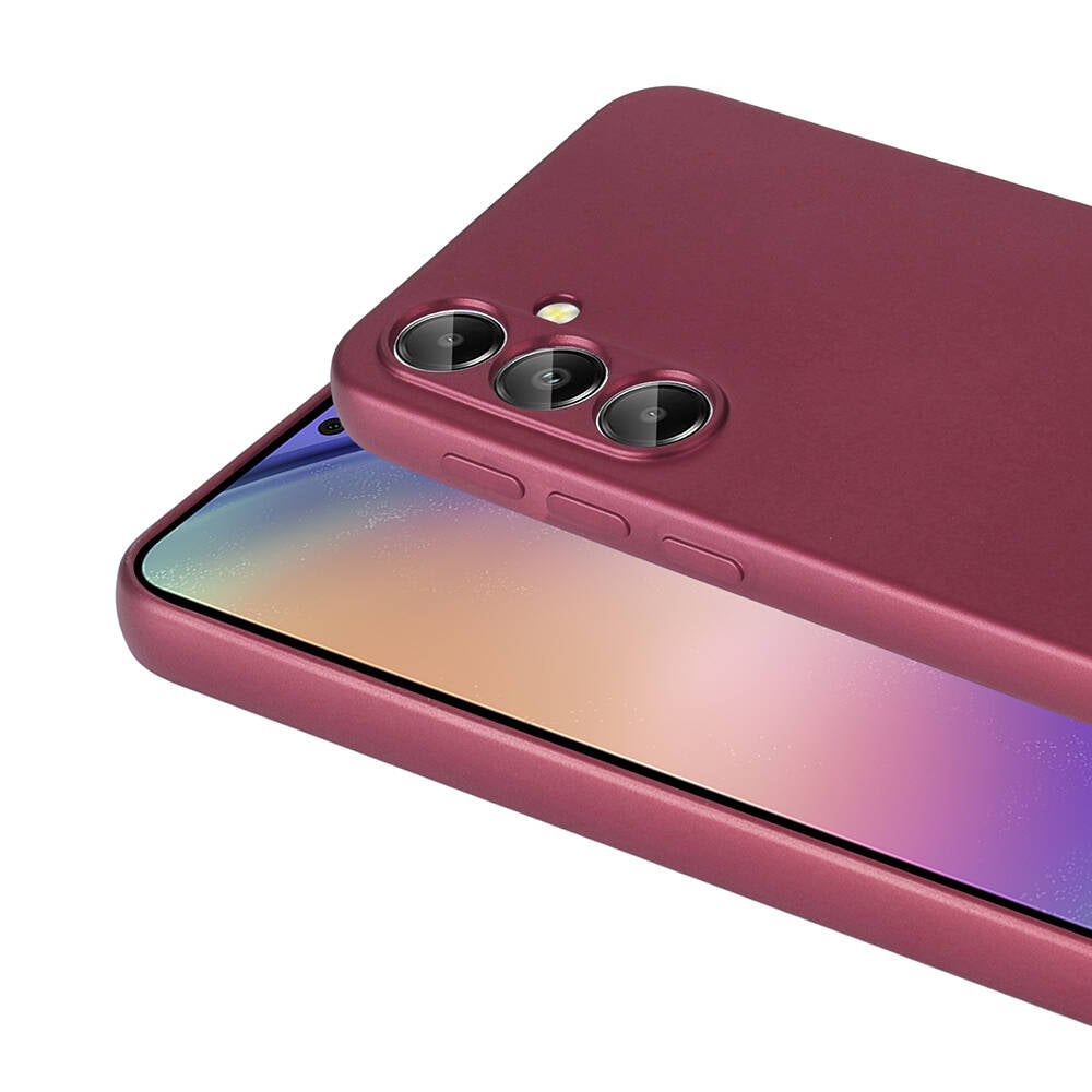 Galaxy A55 Kılıf Zore Premier Silikon Kapak Siyah