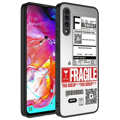 Galaxy A70 Kılıf Aynalı Desenli Kamera Korumalı Parlak Zore Mirror Kapak Fragile