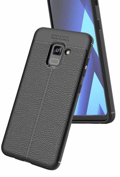 Galaxy A8 Plus 2018 Kılıf Zore Niss Silikon Kapak