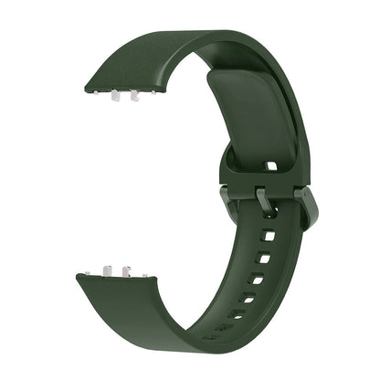 Galaxy Fit 3 Silikon Kordon Zore KRD-110 Strap Kayış Sarı