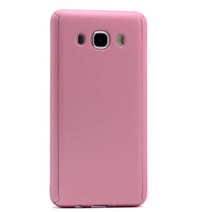 Galaxy J5 2016 Kılıf Zore 360 3 Parçalı Rubber Kapak