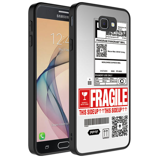 Galaxy J7 Prime Kılıf Aynalı Desenli Kamera Korumalı Parlak Zore Mirror Kapak Ayna