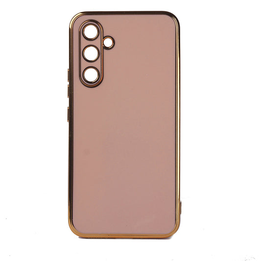 Galaxy M14 Kılıf Zore Bark Kapak Rose Gold