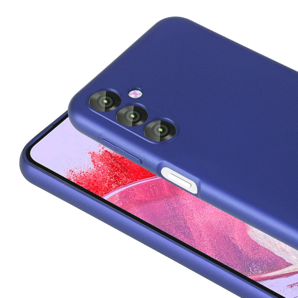 Galaxy M34 5G Kılıf Zore Premier Silikon Kapak Lacivert