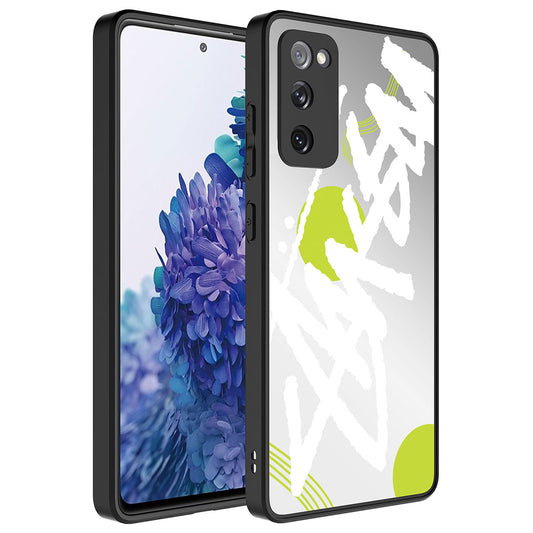 Galaxy S20 FE Kılıf Aynalı Desenli Kamera Korumalı Parlak Zore Mirror Kapak Ayna