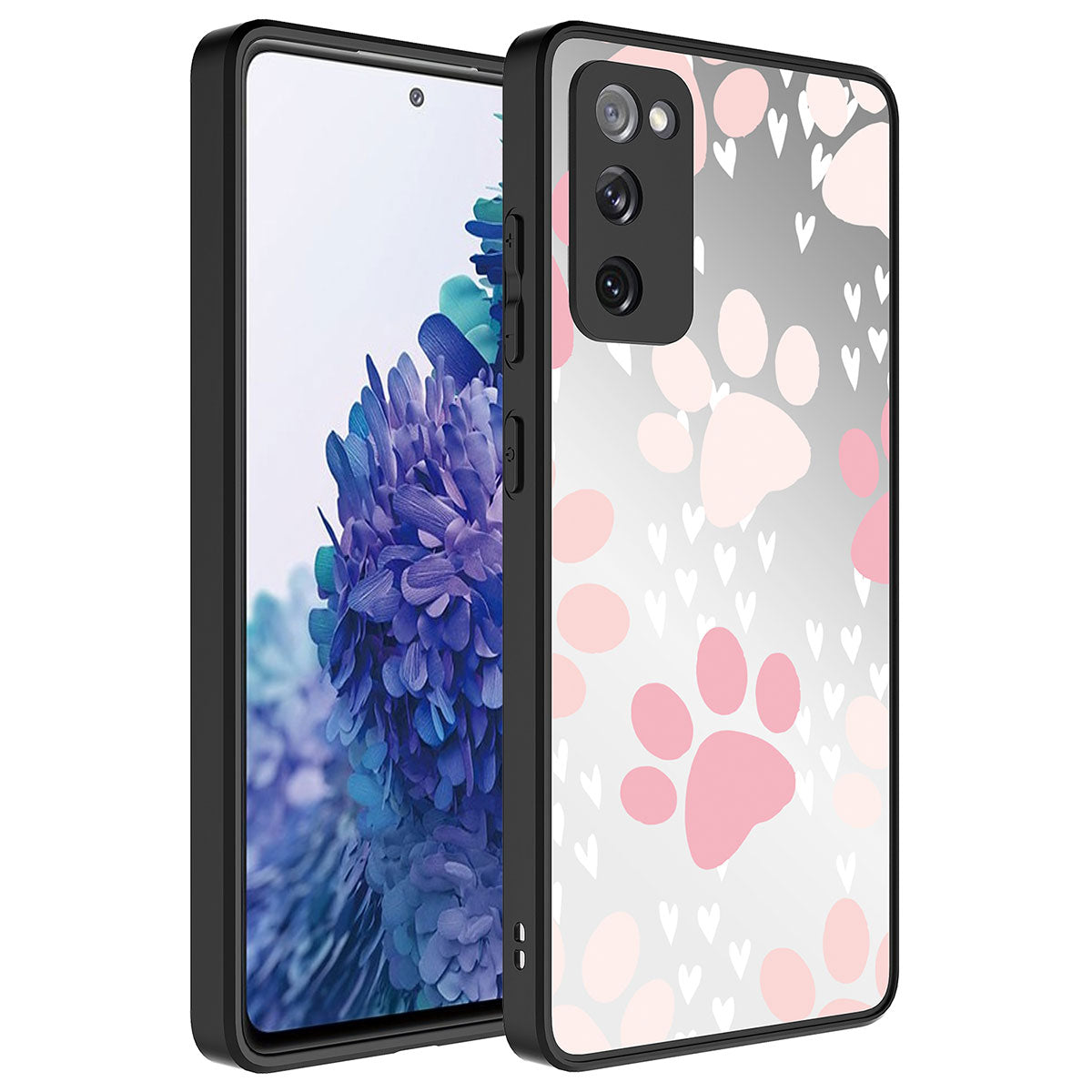 Galaxy S20 FE Kılıf Aynalı Desenli Kamera Korumalı Parlak Zore Mirror Kapak Pati