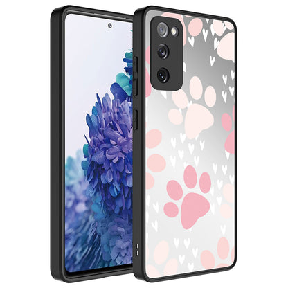 Galaxy S20 FE Kılıf Aynalı Desenli Kamera Korumalı Parlak Zore Mirror Kapak Pati