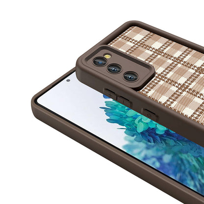 Galaxy S20 FE Kılıf Kamera Korumalı Baskılı Arka Yüzey Zore Klas Kapak Beyaz