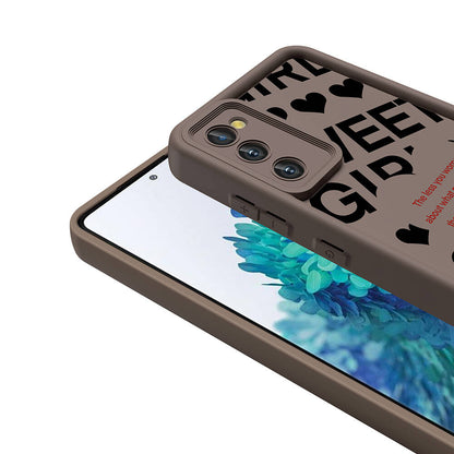 Galaxy S20 FE Kılıf Kamera Korumalı Baskılı Arka Yüzey Zore Klas Kapak Beyaz