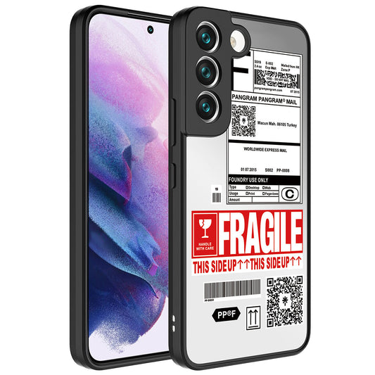 Galaxy S21 FE Kılıf Aynalı Desenli Kamera Korumalı Parlak Zore Mirror Kapak Fragile