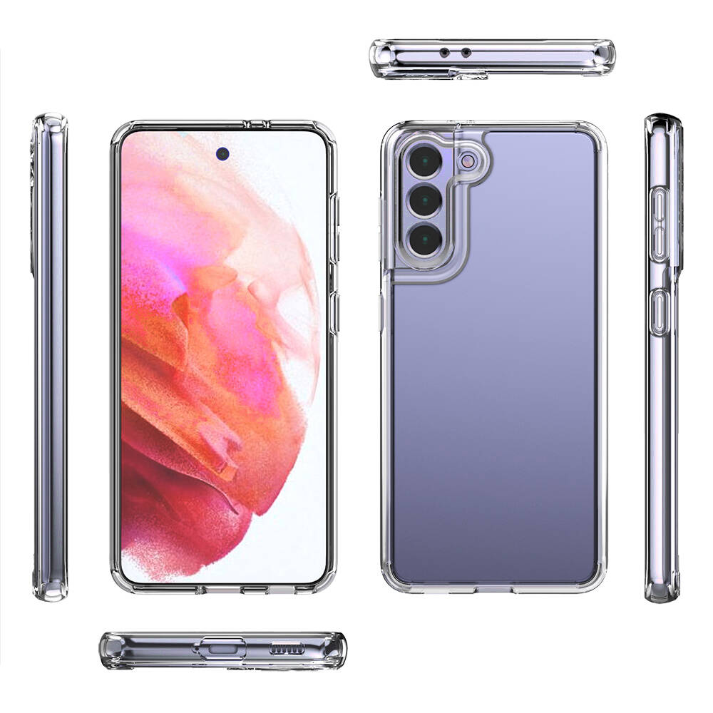 Galaxy S21 FE Kılıf Zore Coss Kapak Renksiz